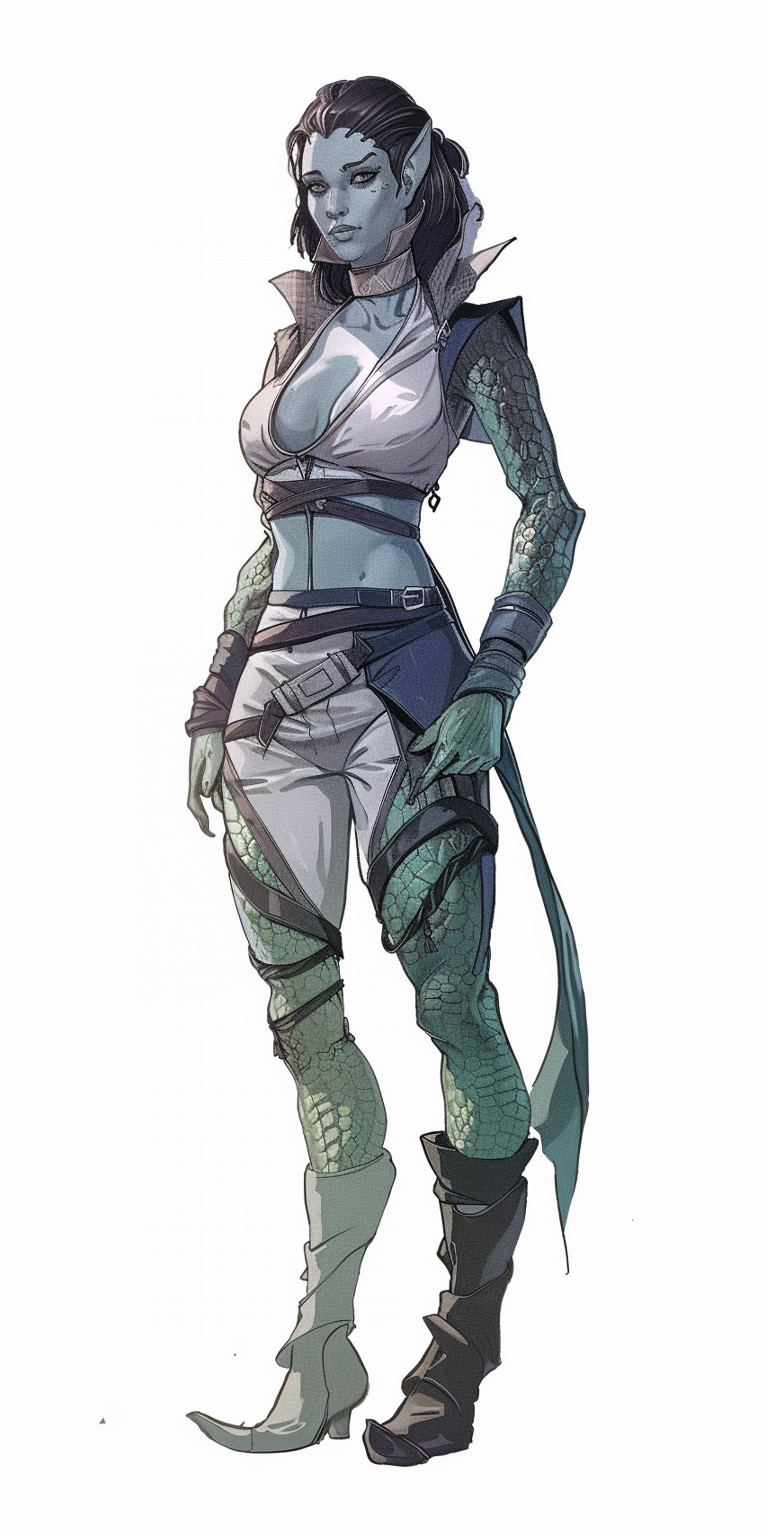 Sasselin the Yuan-ti Pureblood